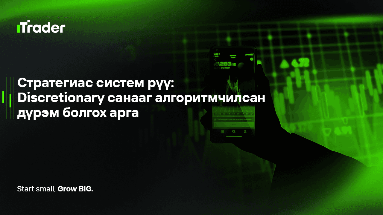 Стратегиас систем рүү: Discretionary санааг алгоритмчилсан дүрэм болгох арга